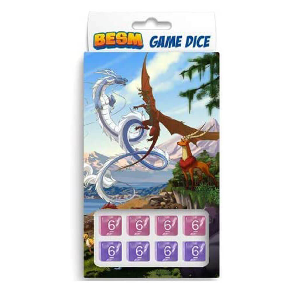 Jeu de rôles BESM jeu 4e édition personnalisée en jeu de dés personnalisée