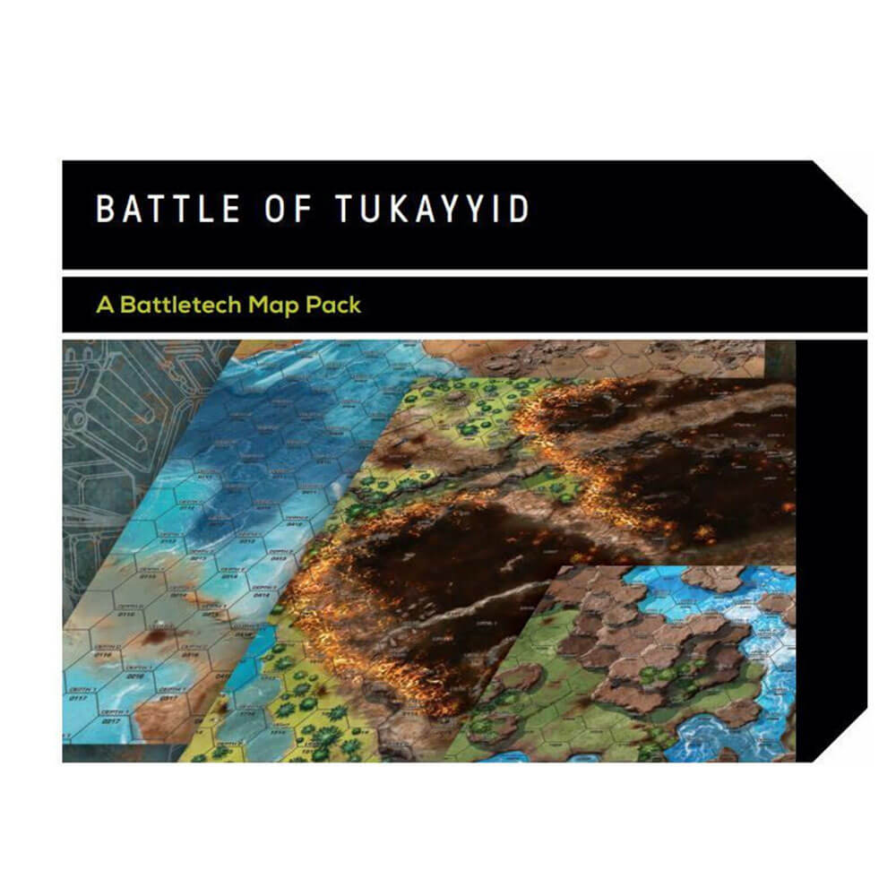 Battletech RPG Map Pack Battle of Tukayyid