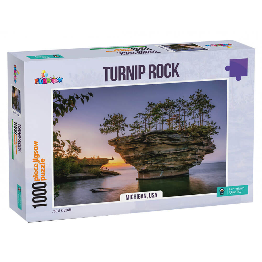 Funbox Puzzle Nurnip Rock Michigan USA Puzzle (1000pcs)