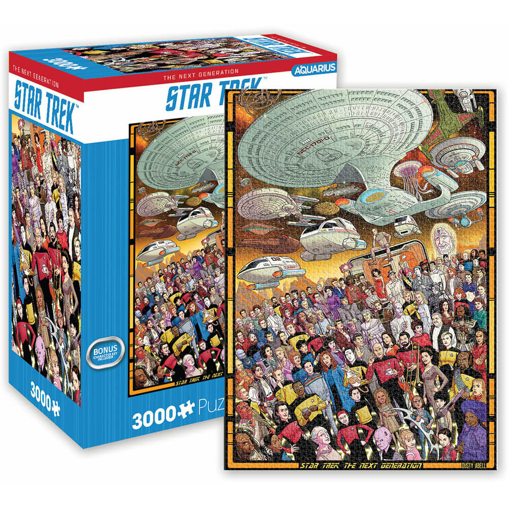 Aquarius Star Trek Le puzzle de prochaine génération 3000pc
