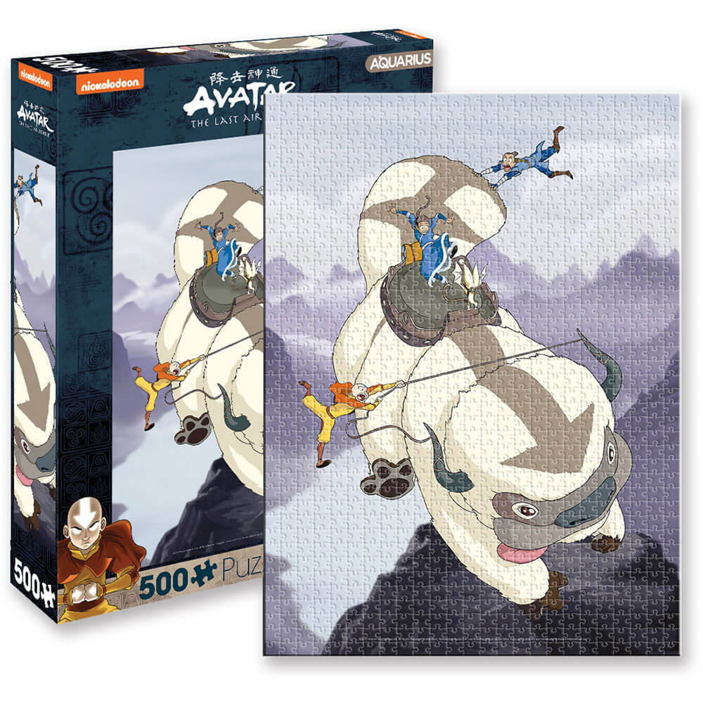 Avatar Aquarius le dernier Airbender Appa & Gang Puzzle 500pc