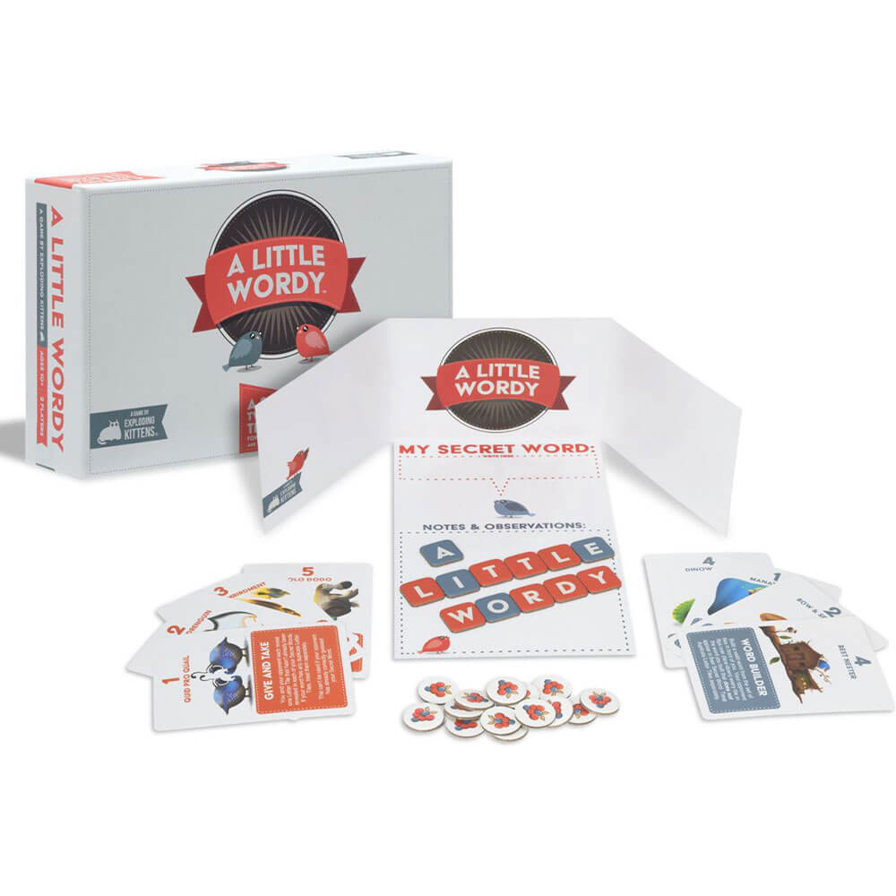 Un petit jeu de cartes verbal en explosant de chatons