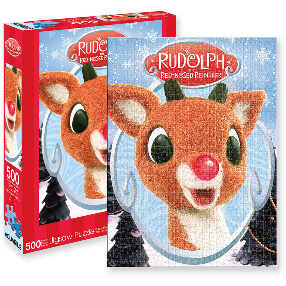 Aquarius Rudolph le puzzle de collage des rennes au nez rouge 500pc