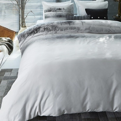 Parure de Lit Kardol Winter Fairy Blanc Satin