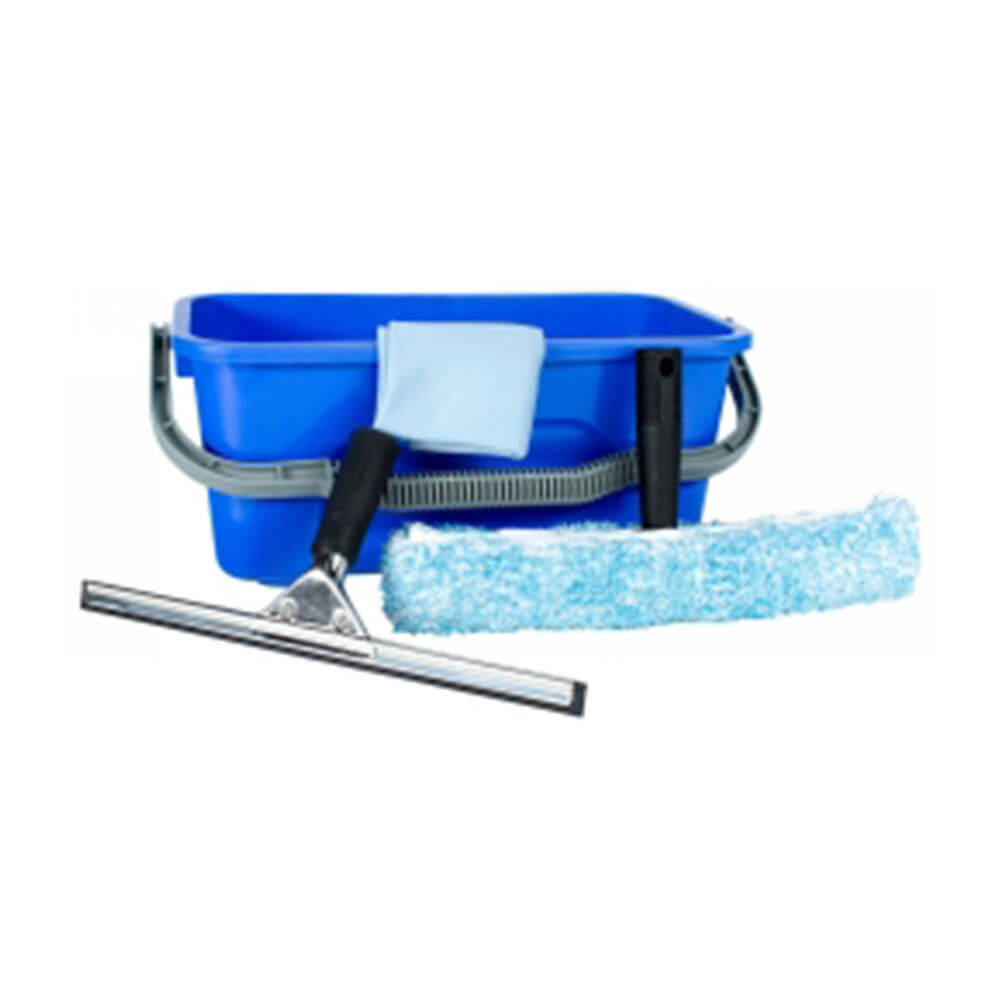 Cleanlink Bucket Tissu en tissu et laveuse Kit de nettoyage des fenêtres