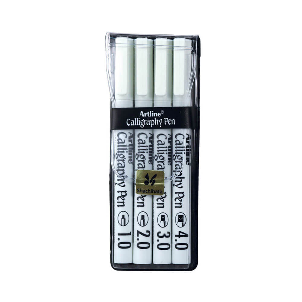 Artline Calligraphy Pen 1.0 à 4,0 mm (4pk)