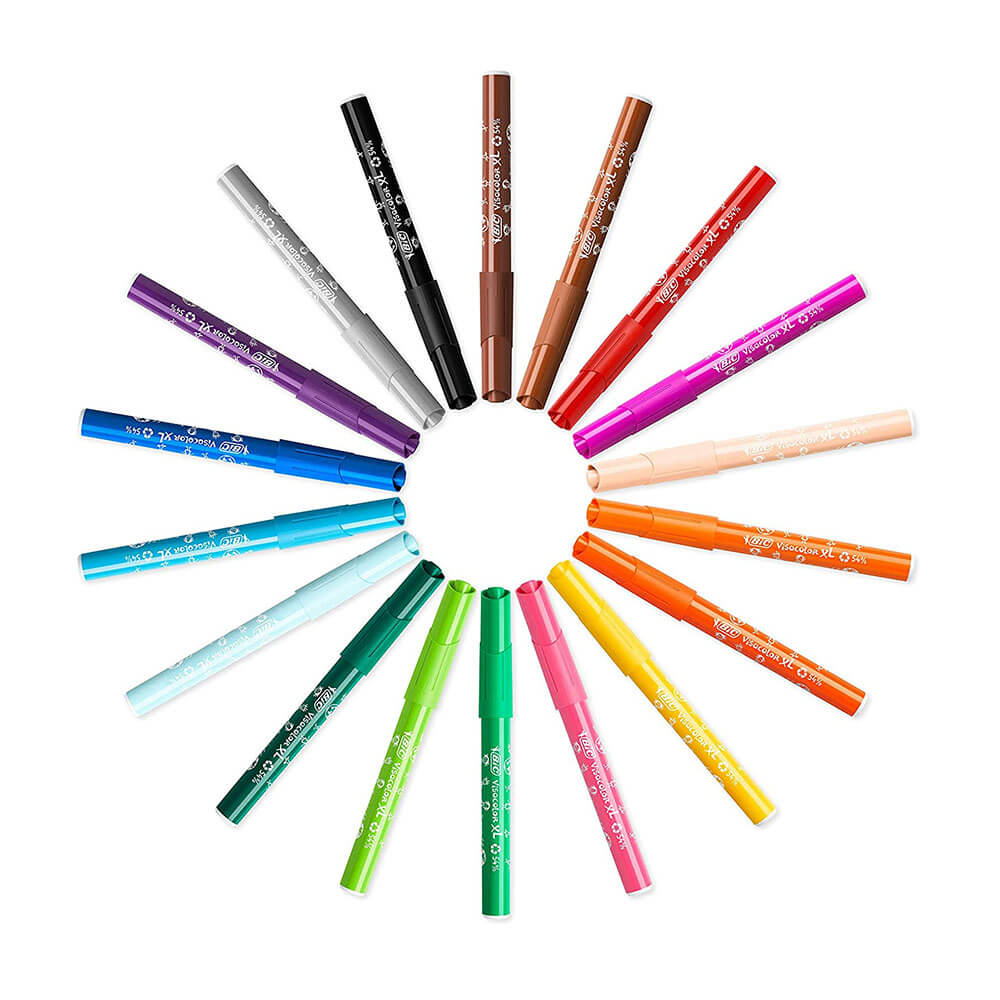 BIC Kids Visacolour Marker XL (portefeuille de 12)