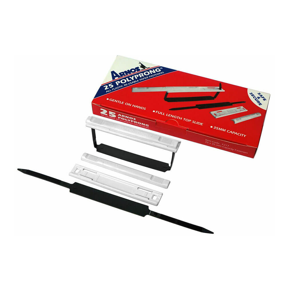 Attache de papier polyprongé Arnos (25pk)
