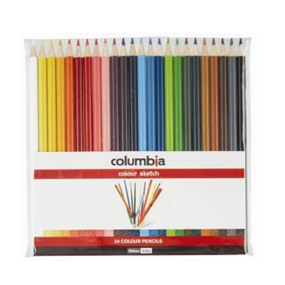 Crayon de couleur Columbia (24pk)