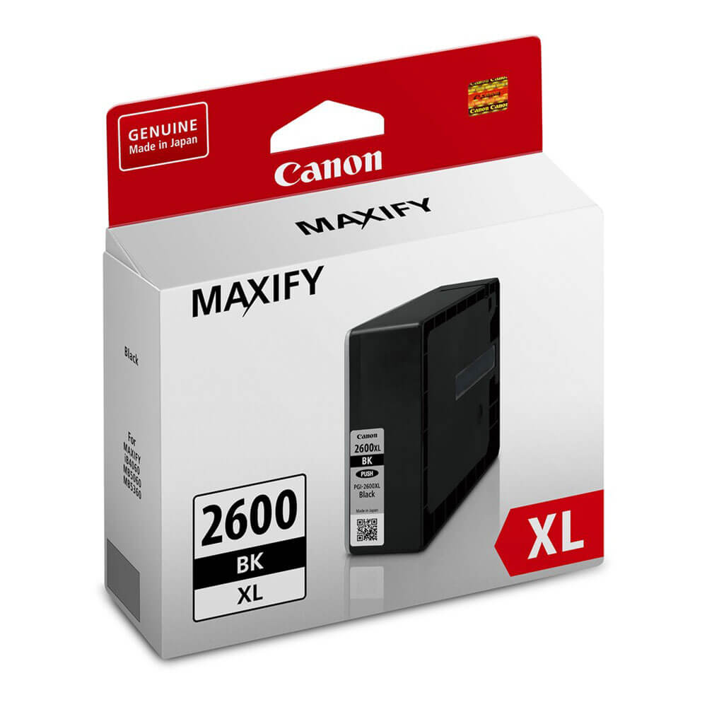 Canon Maxy Cartridge à jet d'encre Black (PGI2600XL)