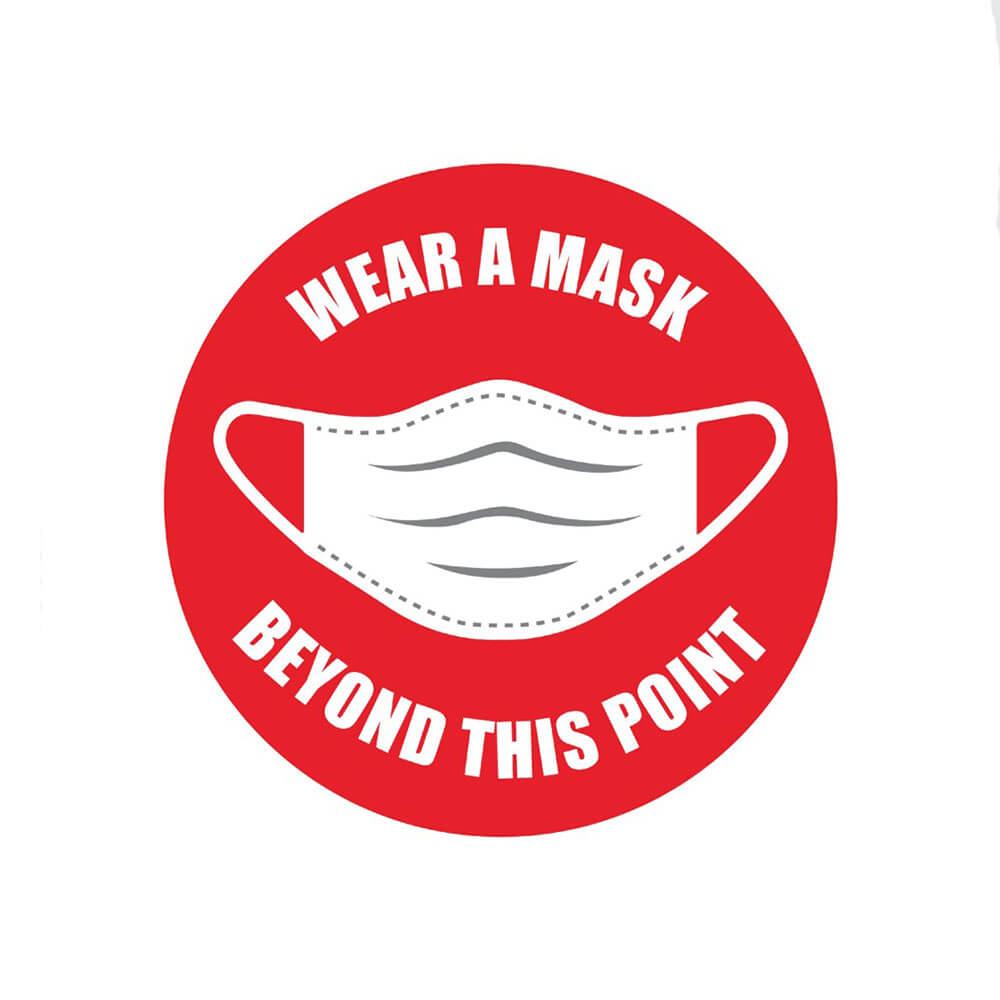 Avery porte un masque de 20 cm étiquette A4 (5pk)