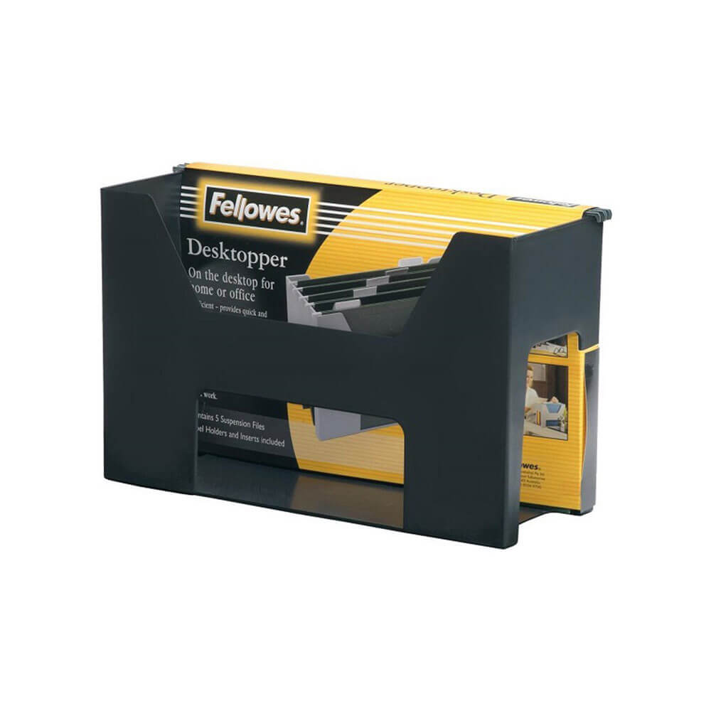 Fellowes Desktopper Accents Filer (noir)
