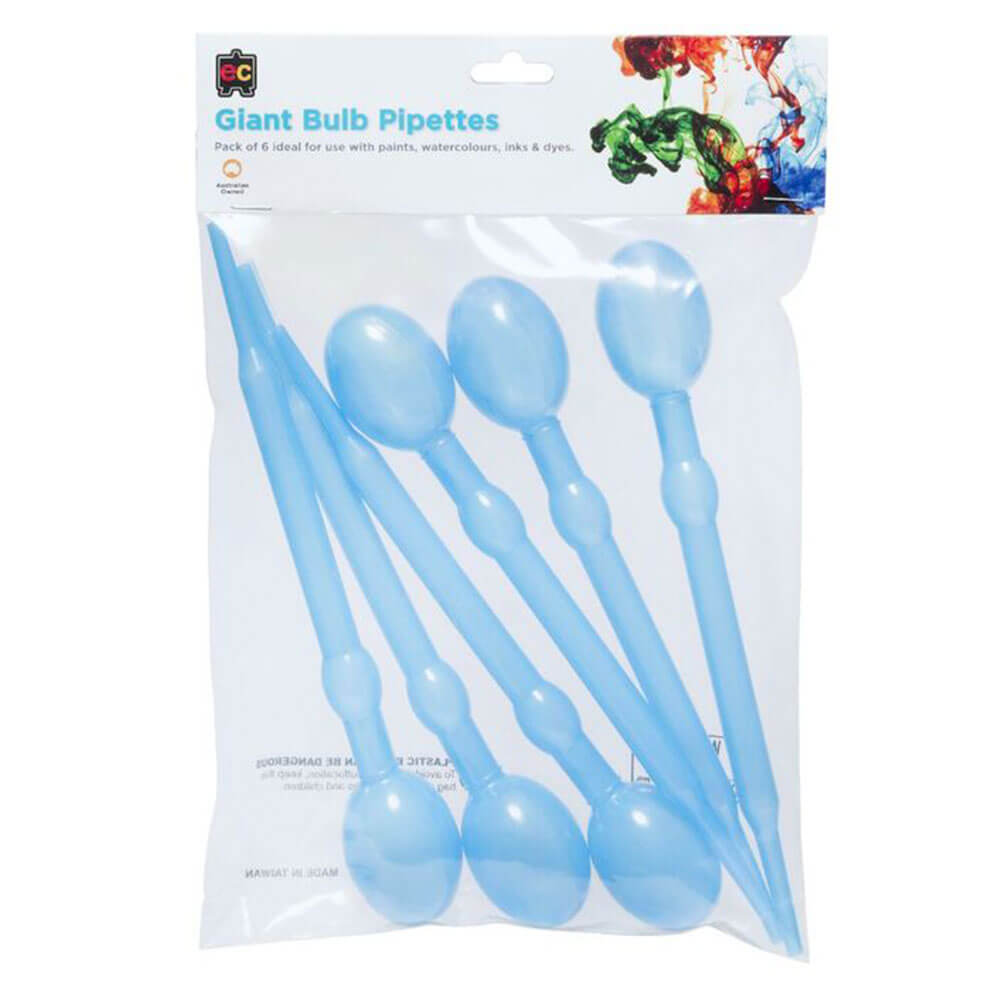 Pippettes de bulbe EC 23cm 45 ml (6pk)