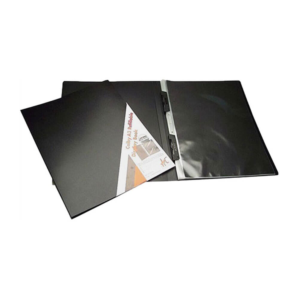 Colby Display Book Refipillable Black A3 (20 pages)