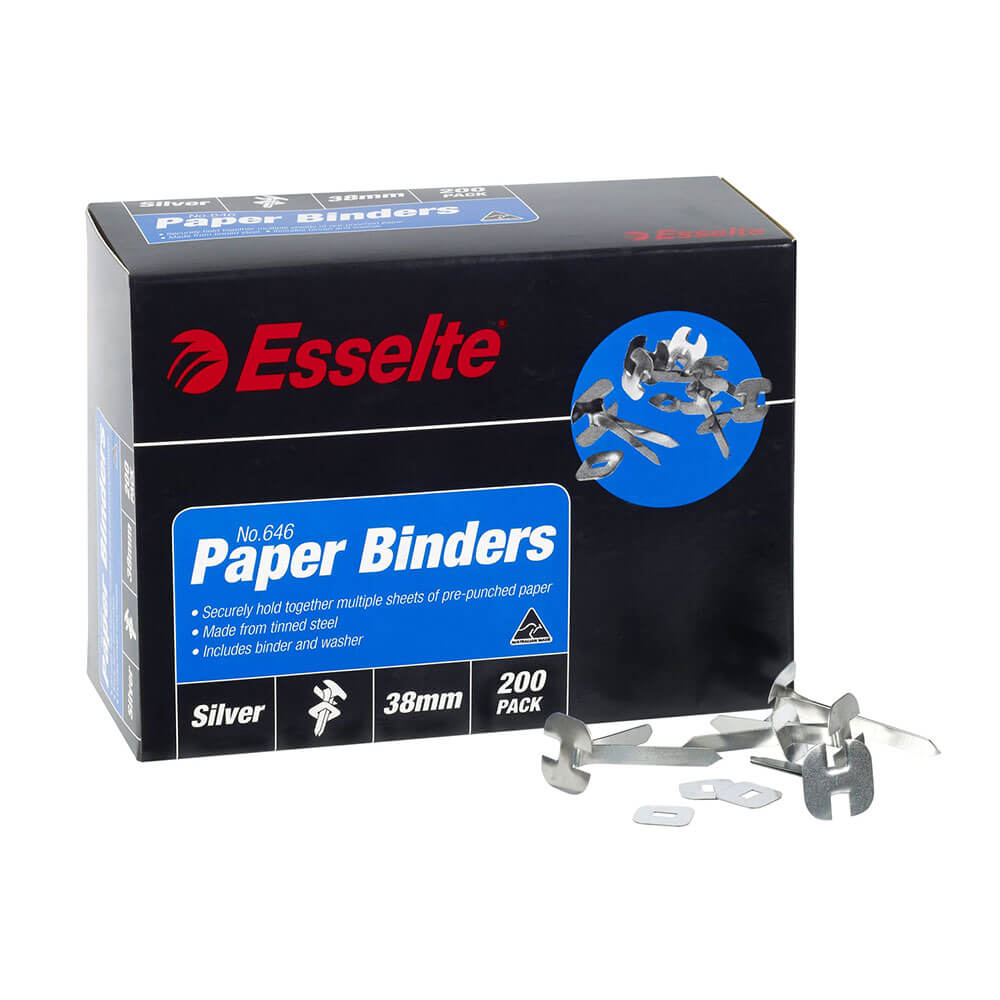 Biners en papier Esselte 38 mm (200pk)