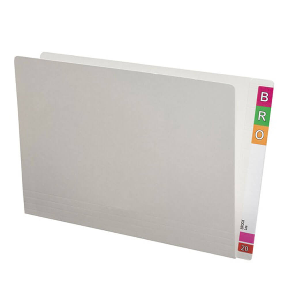 Avery File File Foolscap White (100pk)