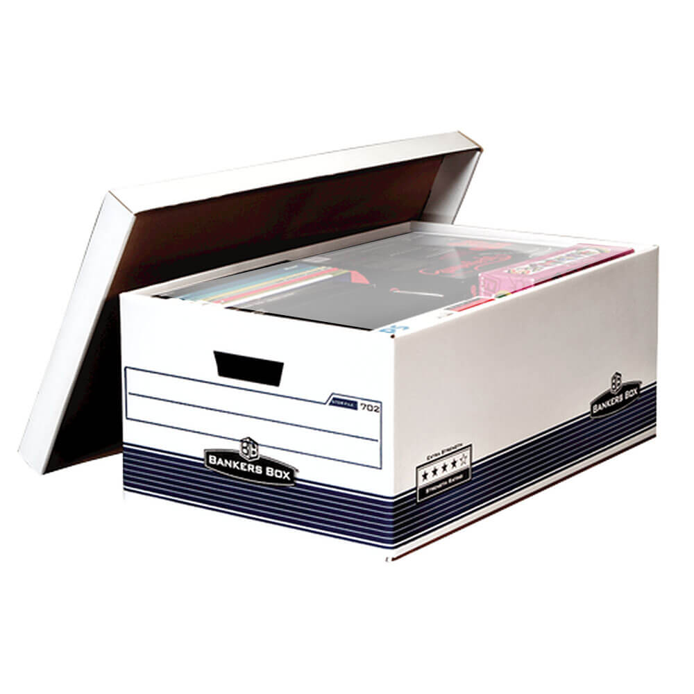 Fellowes Boîte d'archives à double taille robuste