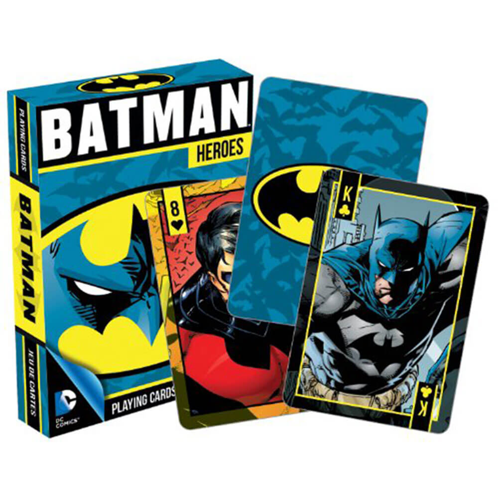DC Comics Batman Heroes à jouer aux cartes