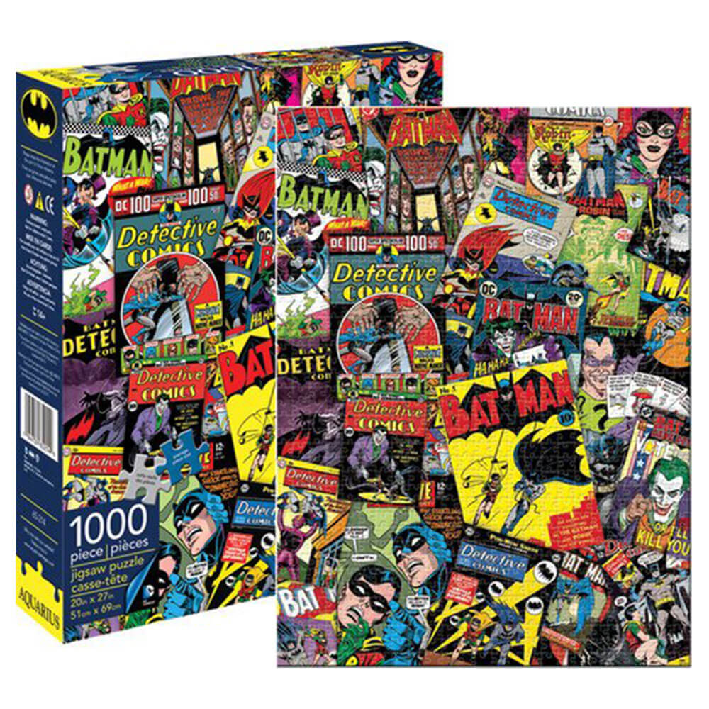 DC Comics Batman Retro Retro Collage 1000pc Puzzle