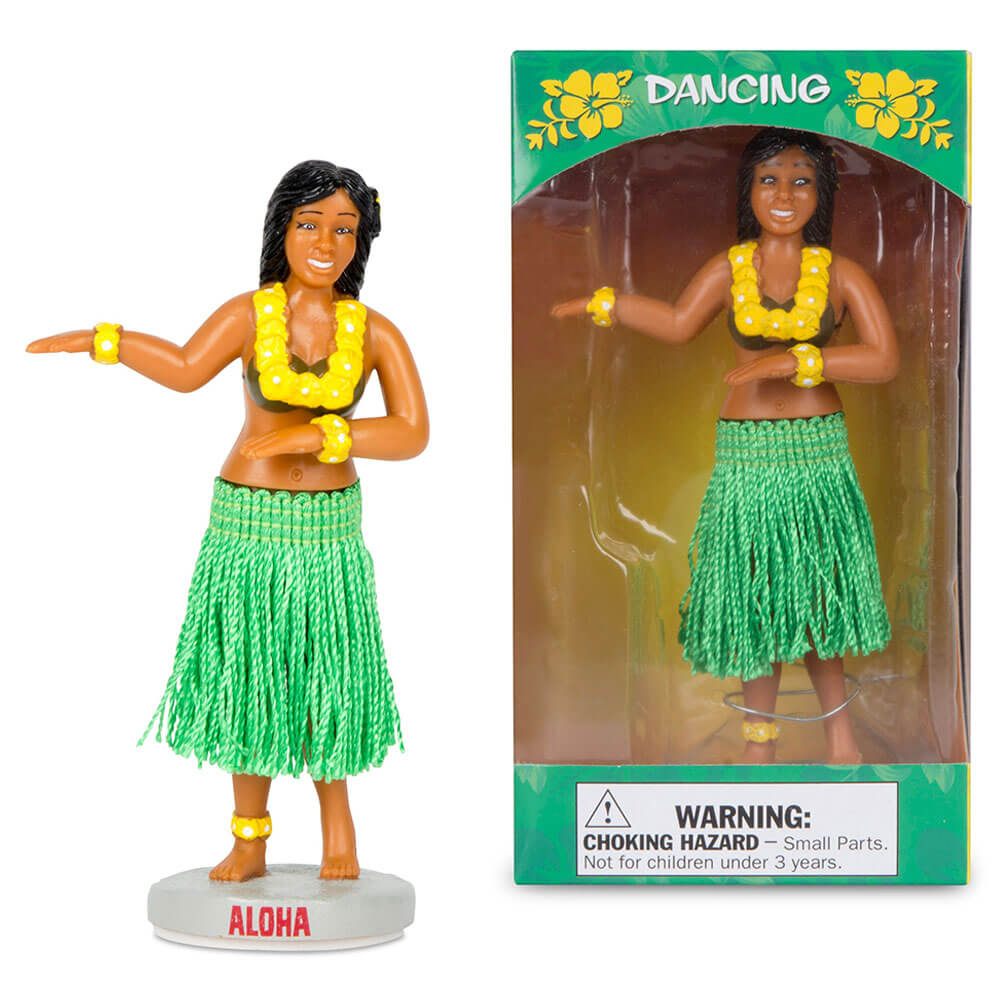 Archie McPhee Dancing Dash Toard Hula Girl