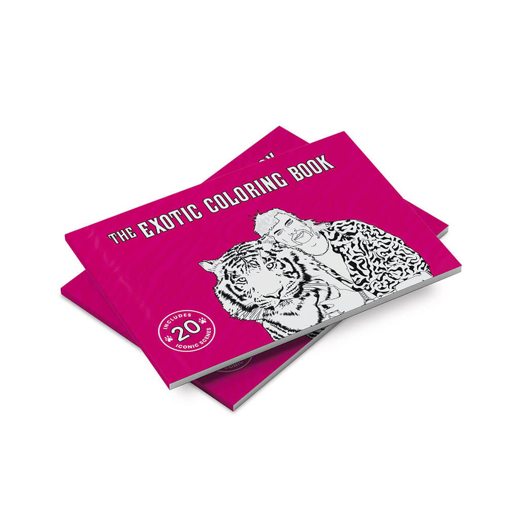 Bubblegum trucs tigre king la coloration exotique dans le livre