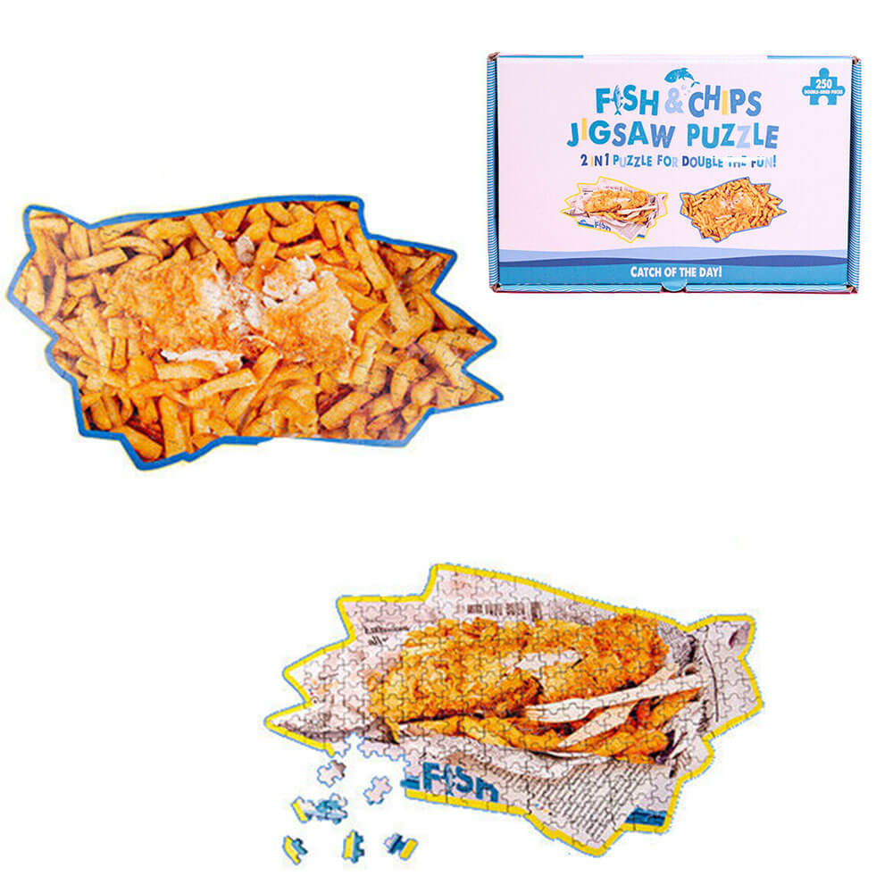 Fizzcreations Fish and Chips Puzzle (250 PC)
