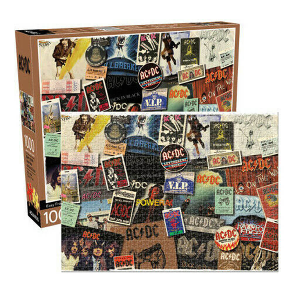 Aquarius AC / DC Albums Puzzle (1000pcs)