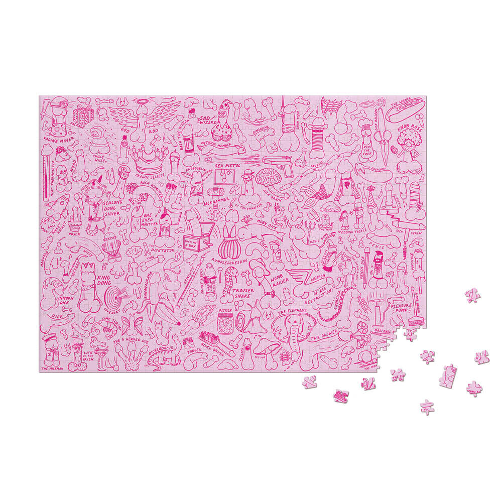 Bubblegum trucs de pénis puzzle 1000pc