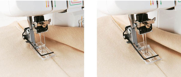 Pied pour couture de renfort