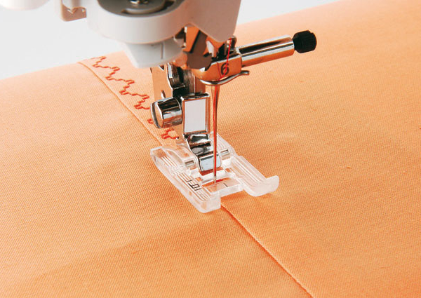 Pied transparent 5 mm (canette verticale) Brother