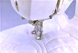 Pied transparent pour ouatinage/matelassage Brother