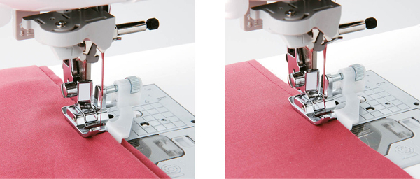 Pied point invisible 5 mm (canette verticale) Brother